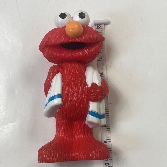 4/$30 VTG,1990 Sesame Street Bubble Bath Collectible Character Elmo Empty Bottle - Picture 7 of 12